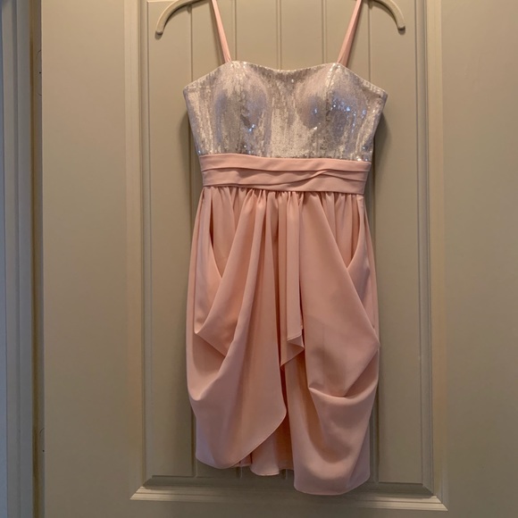 Strapless Peach Aqua Brand Dress - Picture 1 of 5